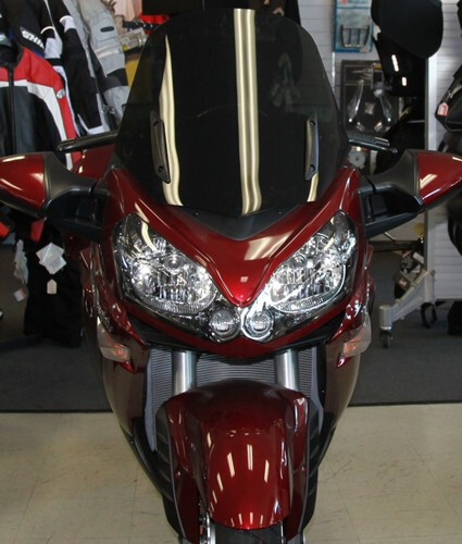 Calsci Tinted or Clear Shorty Windshield for Kawasaki Concours 2008-2023