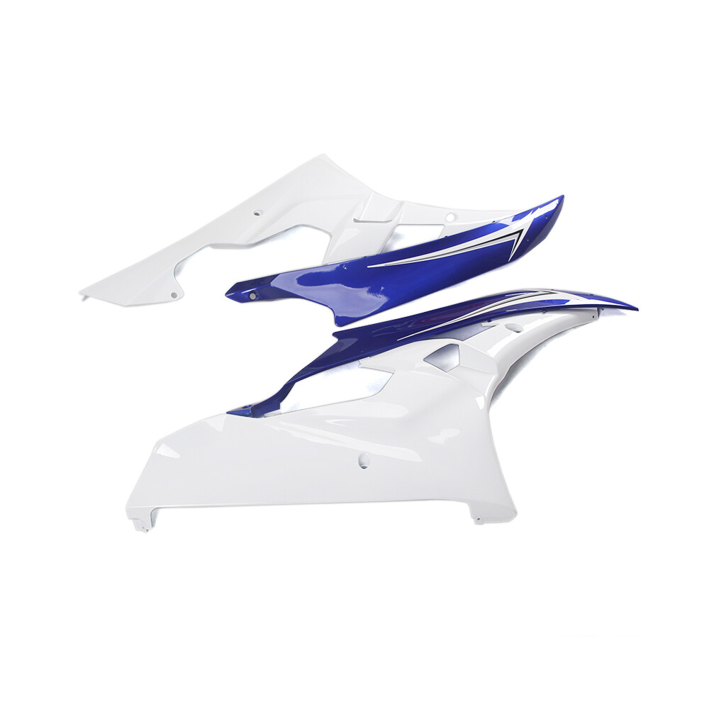 Injection White Blue Fairing Kit for 2006 2007 Yamaha YZF R6 06 07 ABS Bodywork