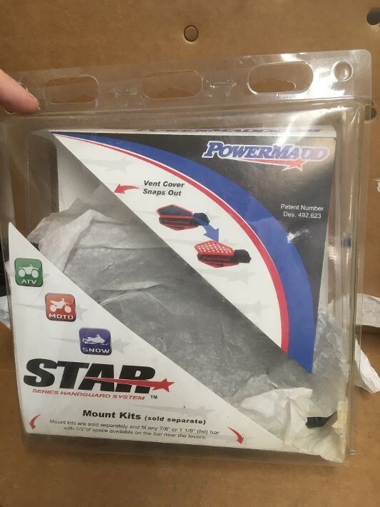 Power Mad Star Series handguards and mounts for Harley Davidson