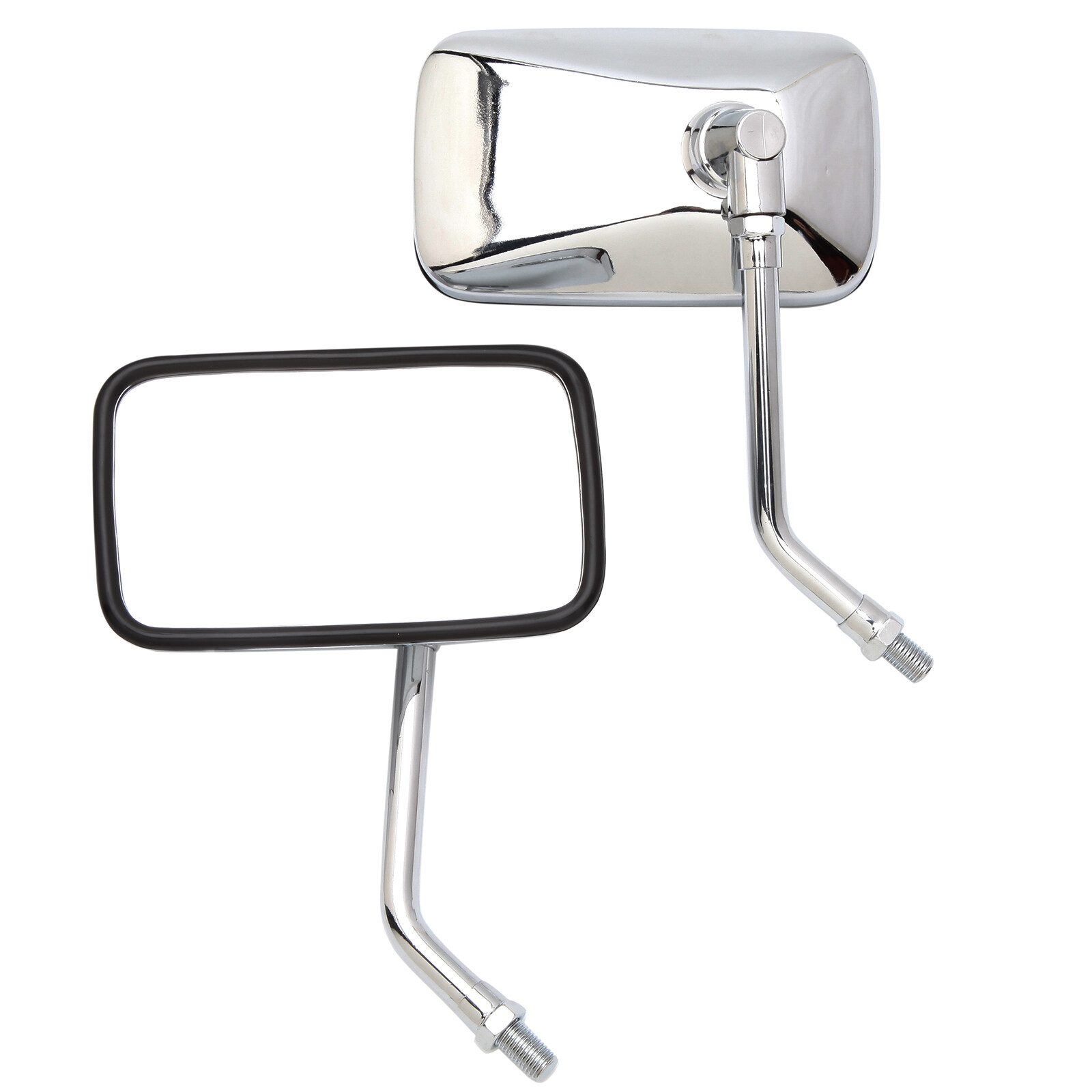 Pair 10MM Motorcycle Side Mirrors for Honda Nighthawk CB 250 450 650 700 750