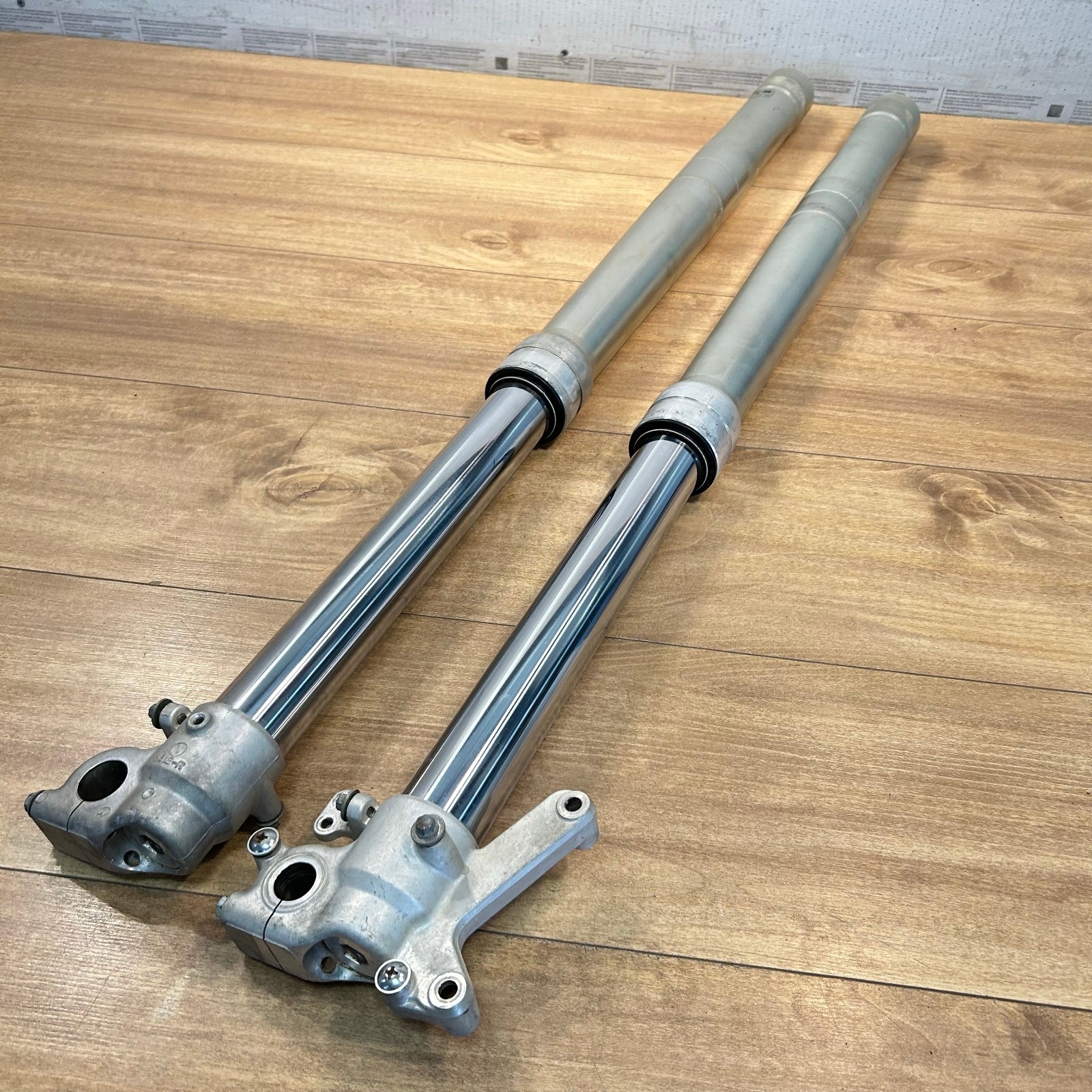 2001 99-02 Kawasaki KX125 KX 125 / OEM KYB FRONT FORKS SUSPENSION