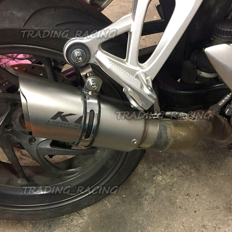 38-51mm 2.4″ Universal Exhaust Pipe DB Killer Muffler For Motorcycle ATV Scooter