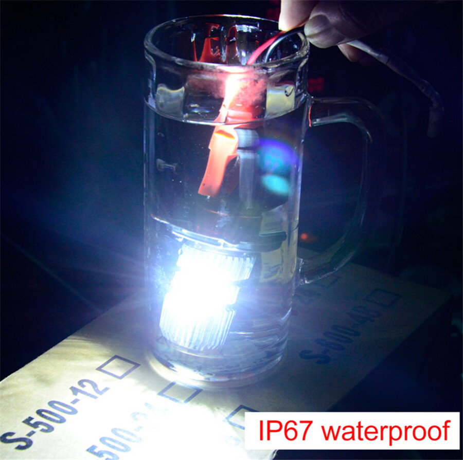 H4 LED Front Light Bulb Headlight Hi/Lo Beam 6000K Bright For Motorcycle 20W
