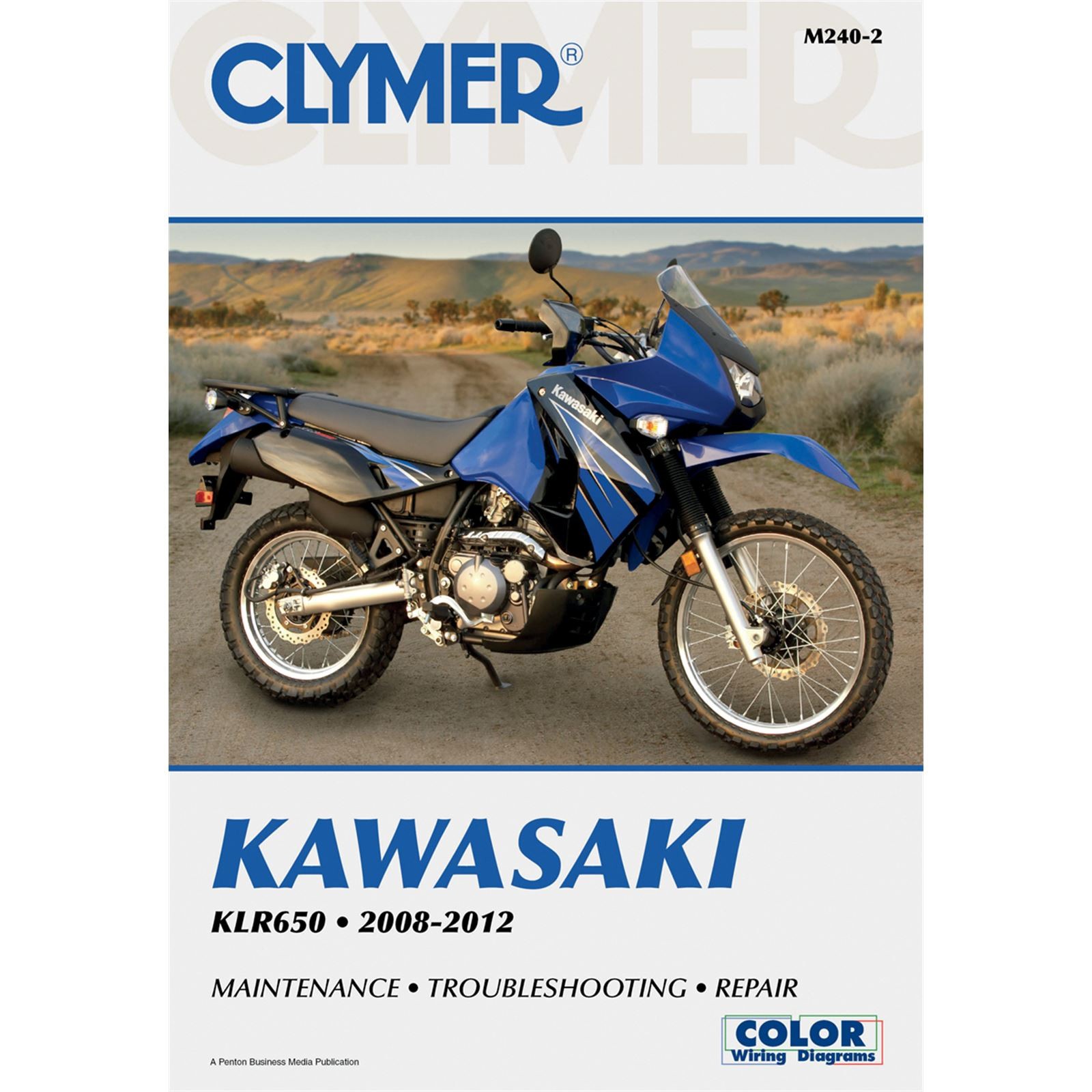 Clymer Manual for Kawasaki KLR 650 ’08-’17 CM2402
