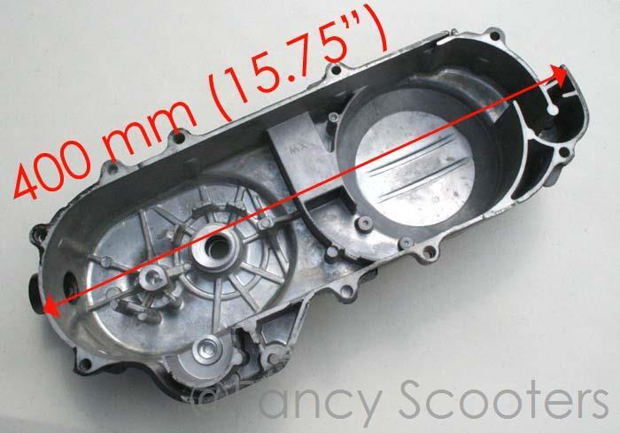 Bintelli Sprint Escape Flash 50cc Scooter LH Crankcase Belt cover W/Kick Gear