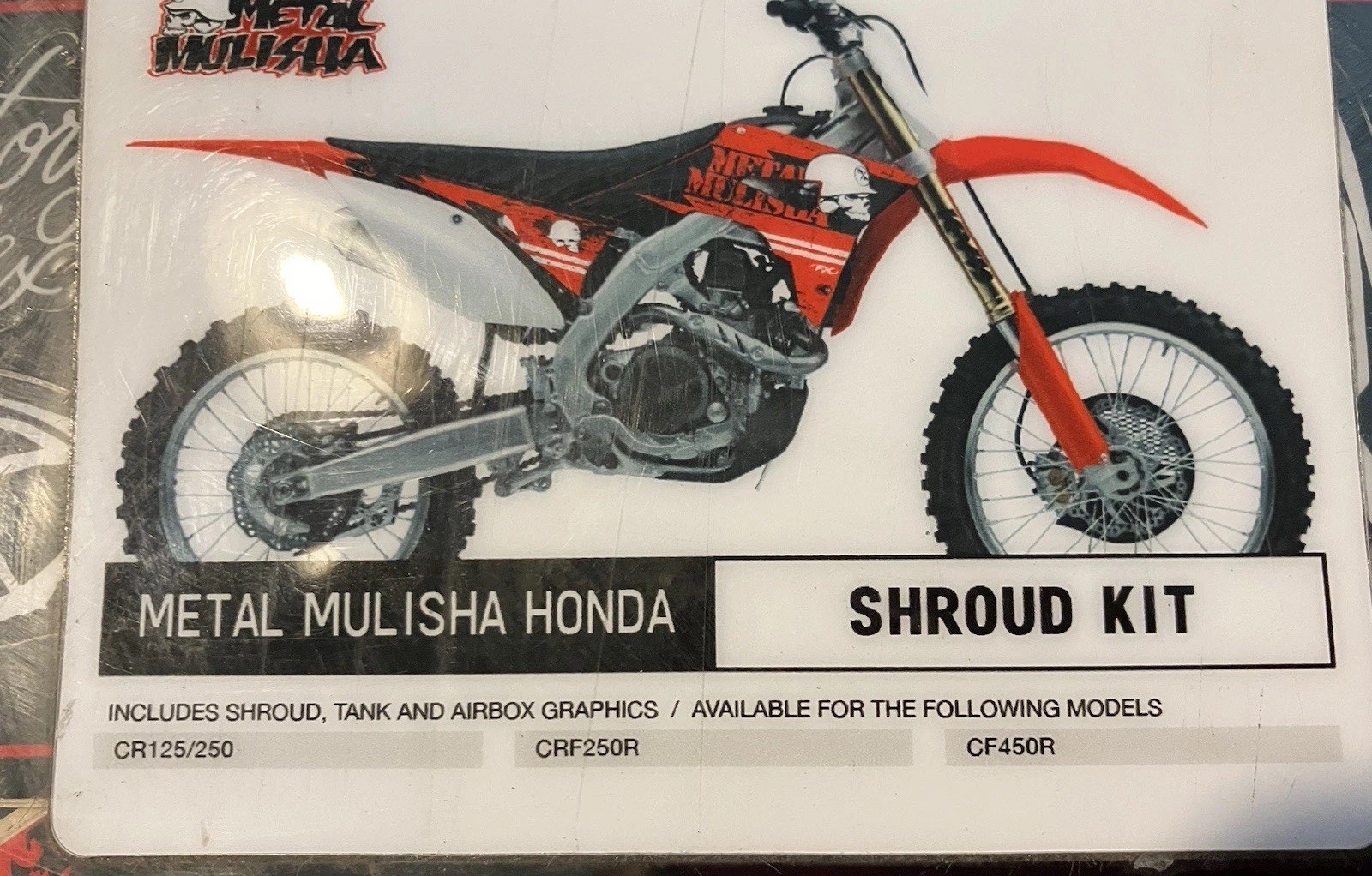 Factory Effex Metal Mulisha Shroud Graphic Kit – Honda