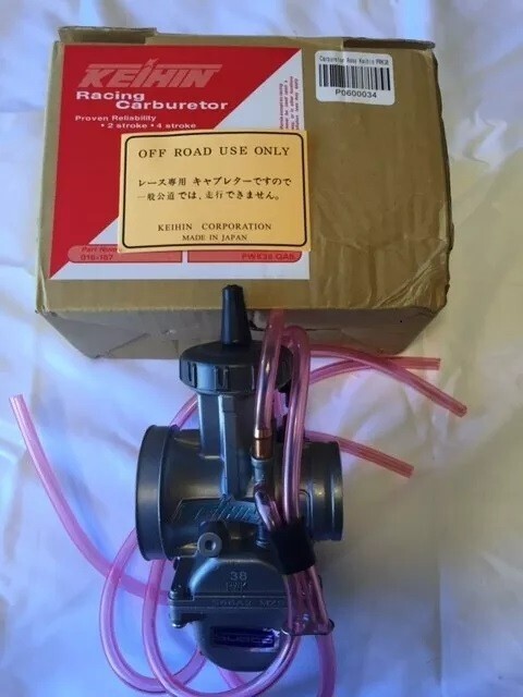 Keihin PWK 38mm Carburetor For Kawasaki KX125 KX250