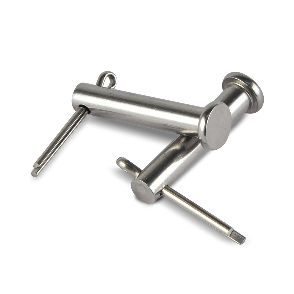 8mm Front Rear Foot Peg Mount Pins Stainless Steel For Suzuki Honda Yamaha BMW