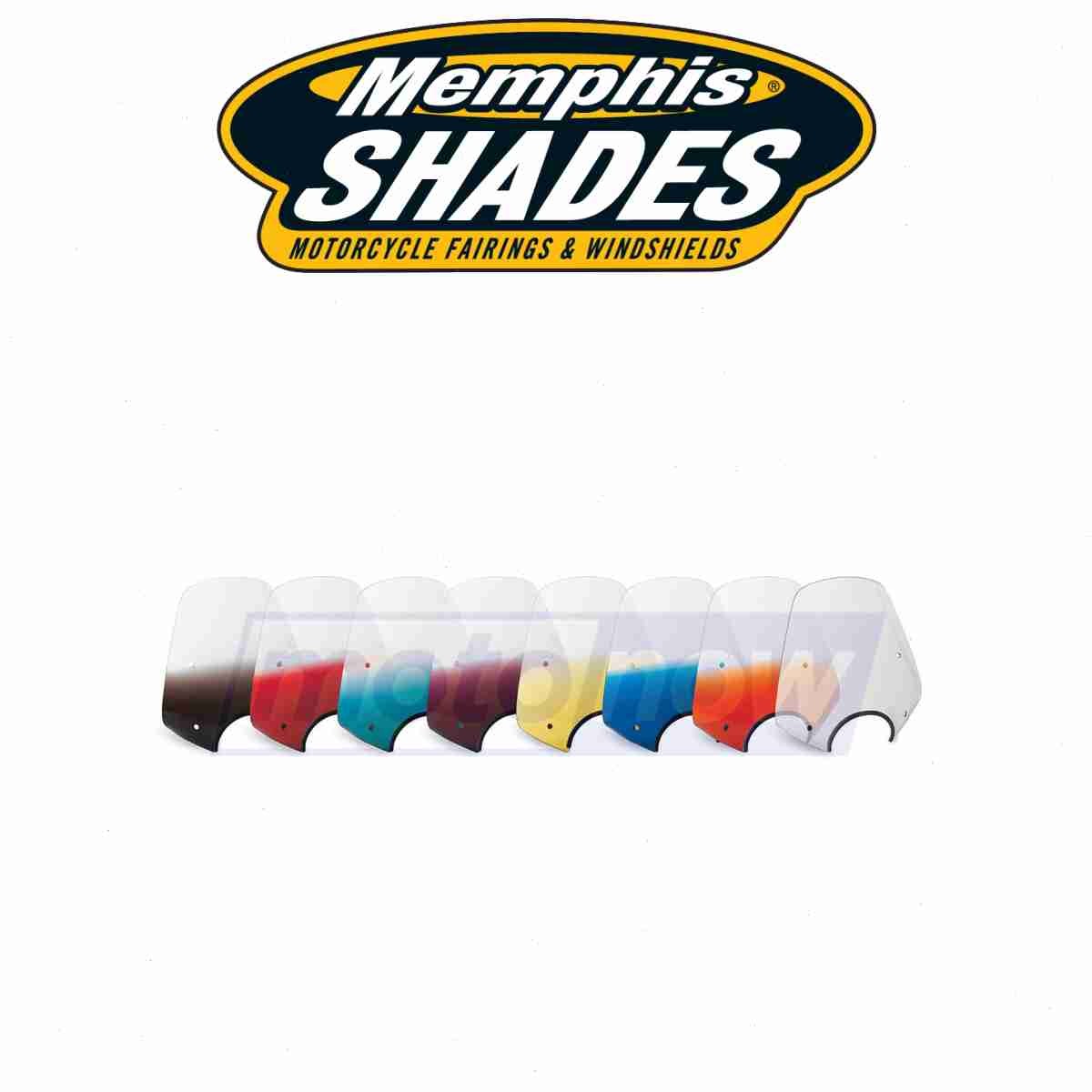 Memphis Shades MEP5729 Big Shot Sportshield Windshield (9in. Cutout) for pc