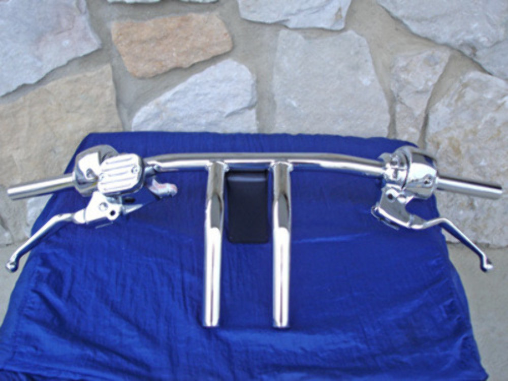 CHROME HANDLEBAR CONTROLS DOT 5 96 UP FOR HARLEY SOFTAIL FATBOY SPORTSTER