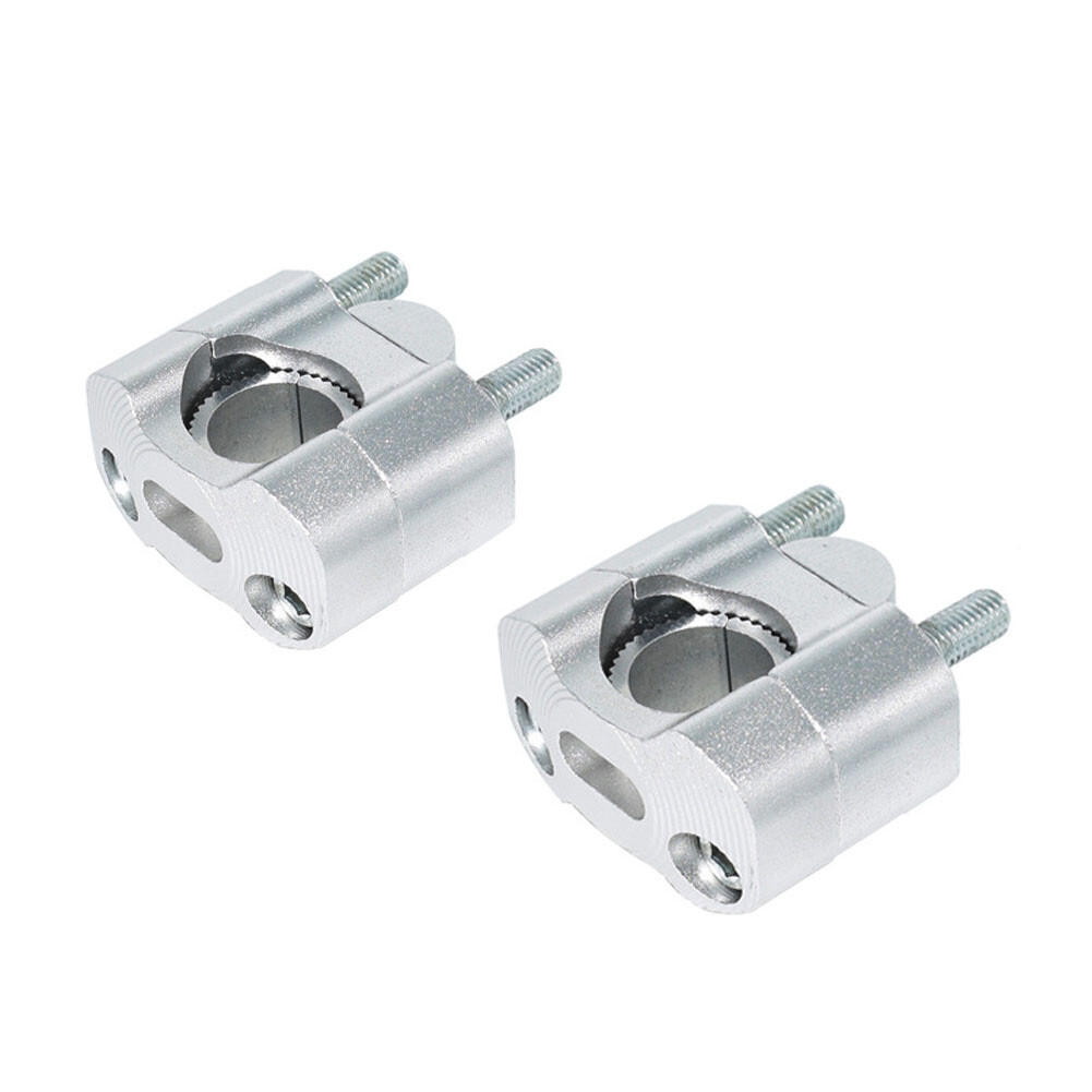 Motorcycle Handlebar Risers Universal Handle Bars Mount Clamps Fit for 22 28mm