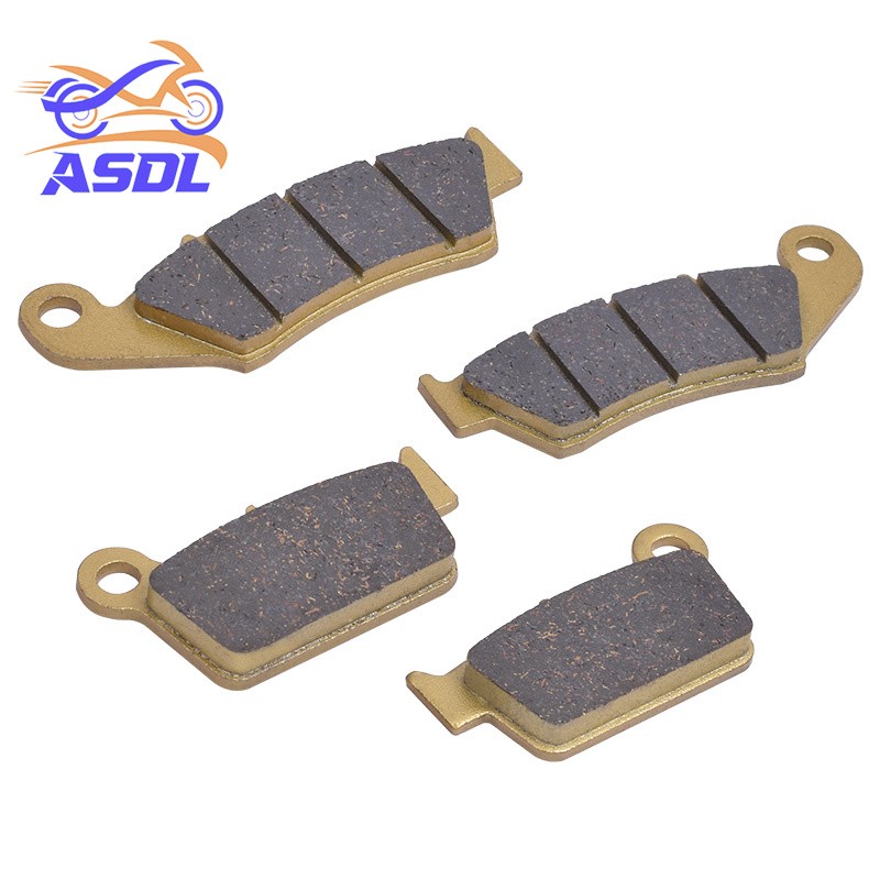 Front Rear Brake Pads For GAS GAS EC125/200/250/300 09-15 MX125/250 09-11
