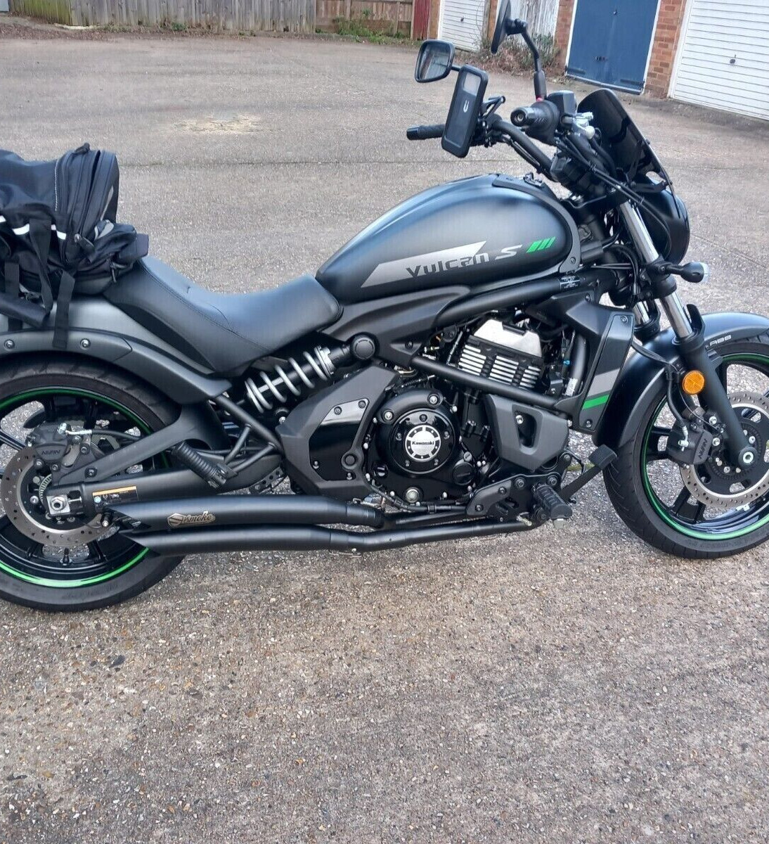 2 Into 2 Exhaust Custom Fit Kawasaki Vulcan 650/650S 2015-2025 Full System