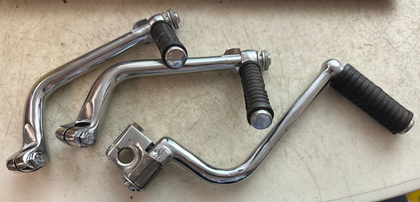 LOT OF 3 NEW KICK PEDAL LEVERS Z50 Z50R CT70 CT90 C70 PASSPORT PIT BIKES