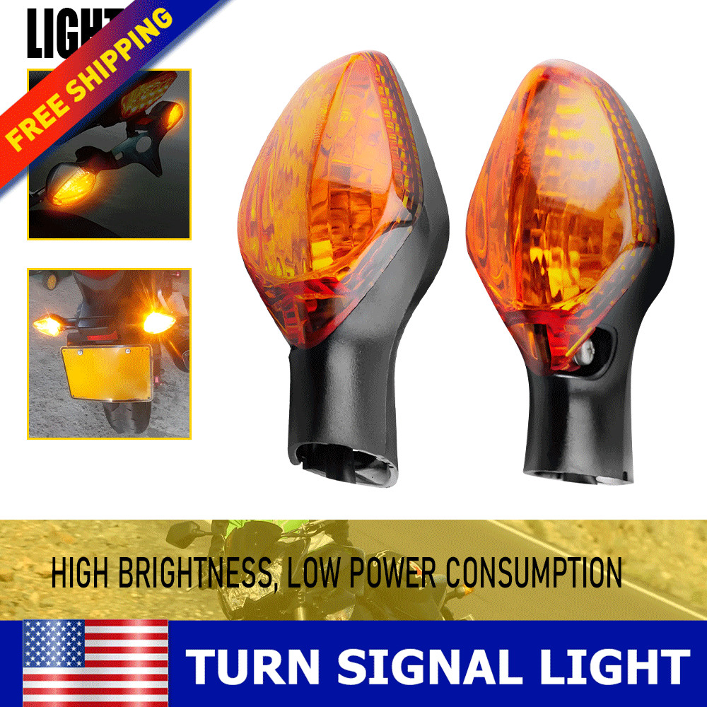 Amber Turn Signal Light for Honda CTX700 CTX700N/DCT 2014-2018 Front & Rear Pair