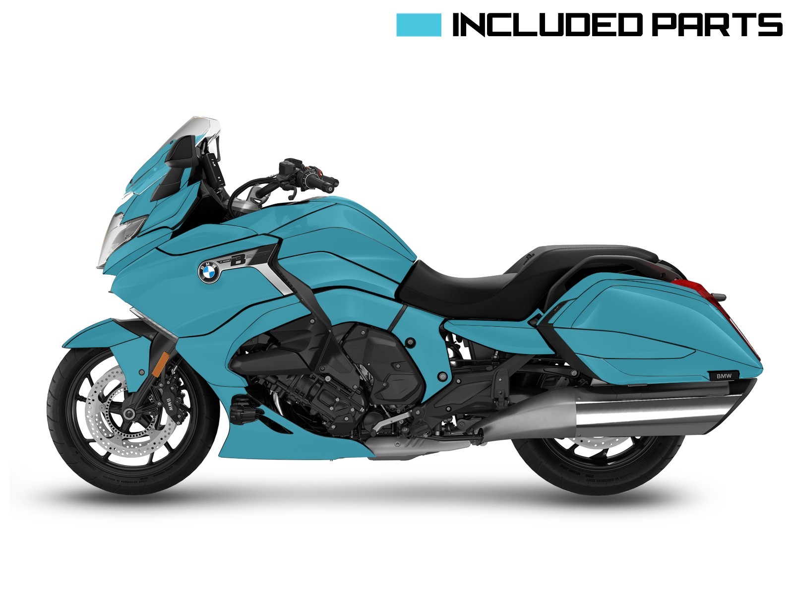 NEW Graphic kit for BMW K 1600 B (2017~) Decal Sticker Kit (MC-B)