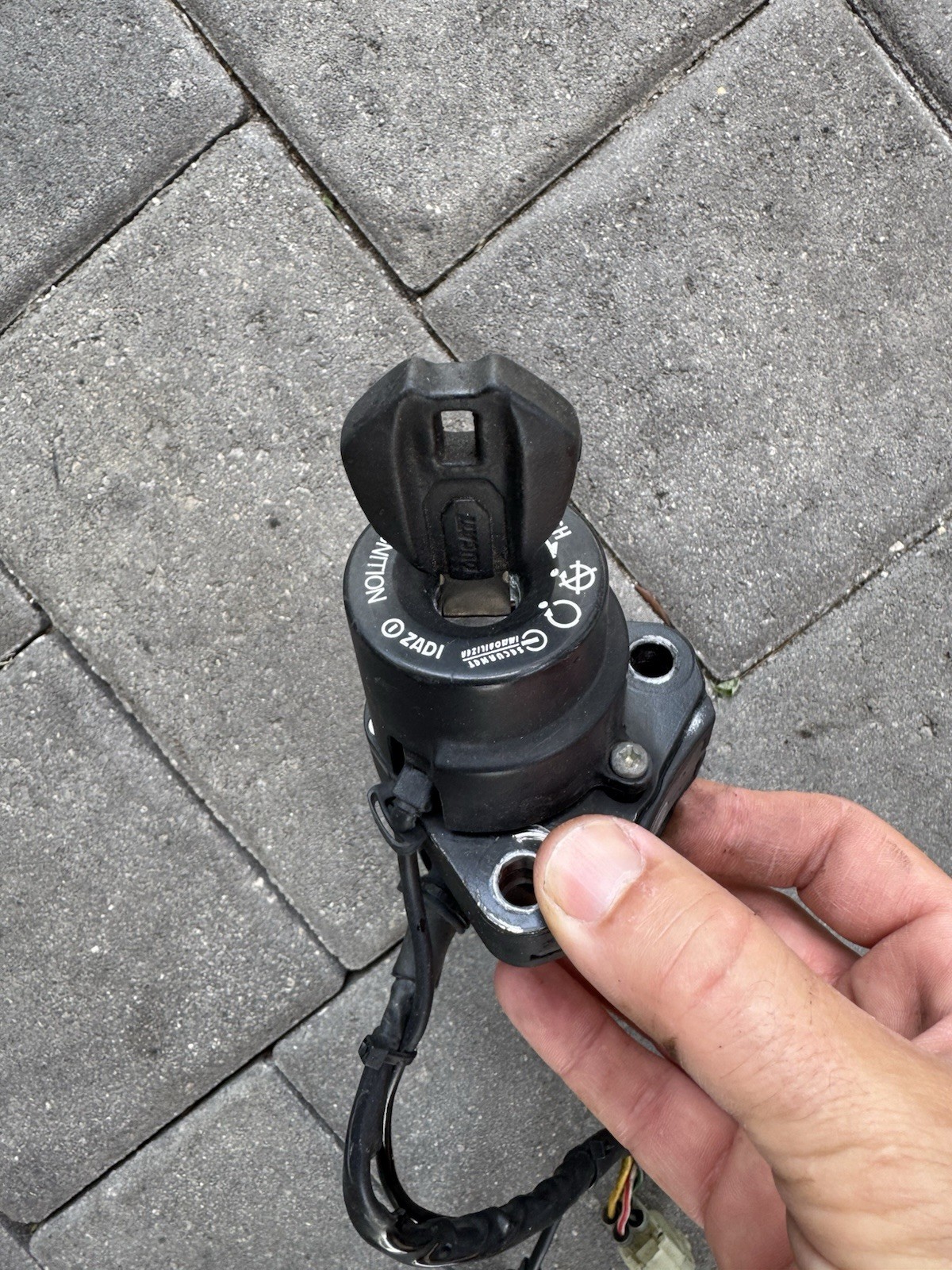 Ducati Monster 1100/696/796 Ignition Set Key Lock Cap Oem P# 65240211A