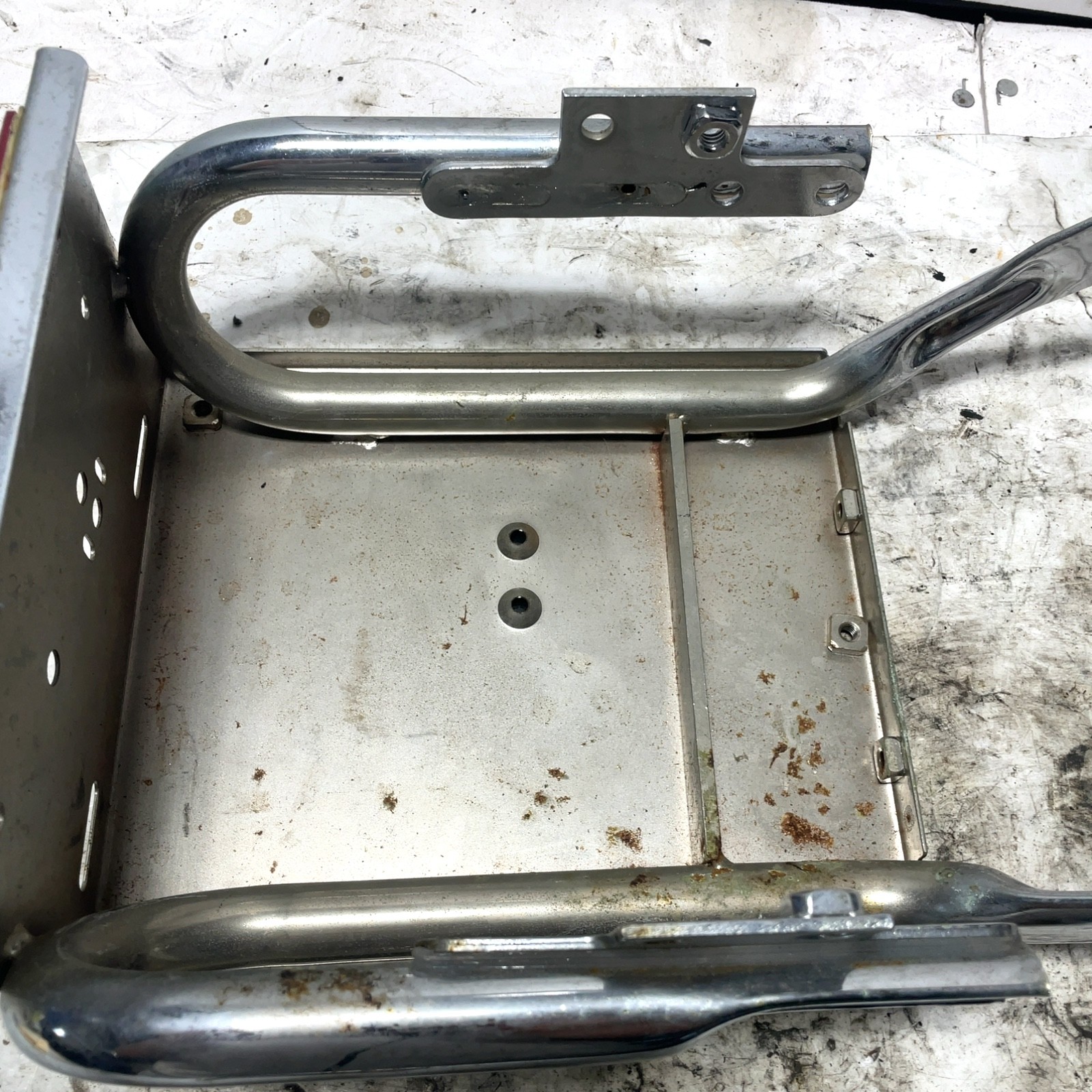 92-96 Harley Touring Luggage Box Tour Pak Mount Support Bracket