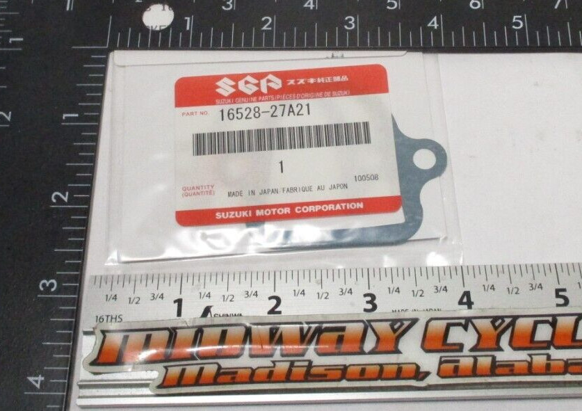 NEW NOS OEM SUZUKI OIL FILTER STRAINER GASKET 16528-27A21 GSF1200 GSX 600 750 lm