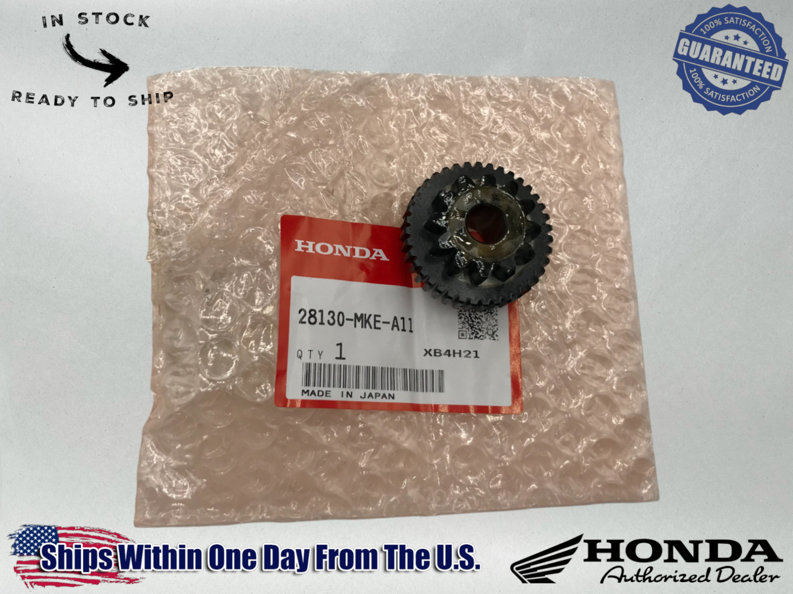 Honda Genuine OEM STARTER REDUCTION GEAR B 19-23 CRF450RX 28130-MKE-A10