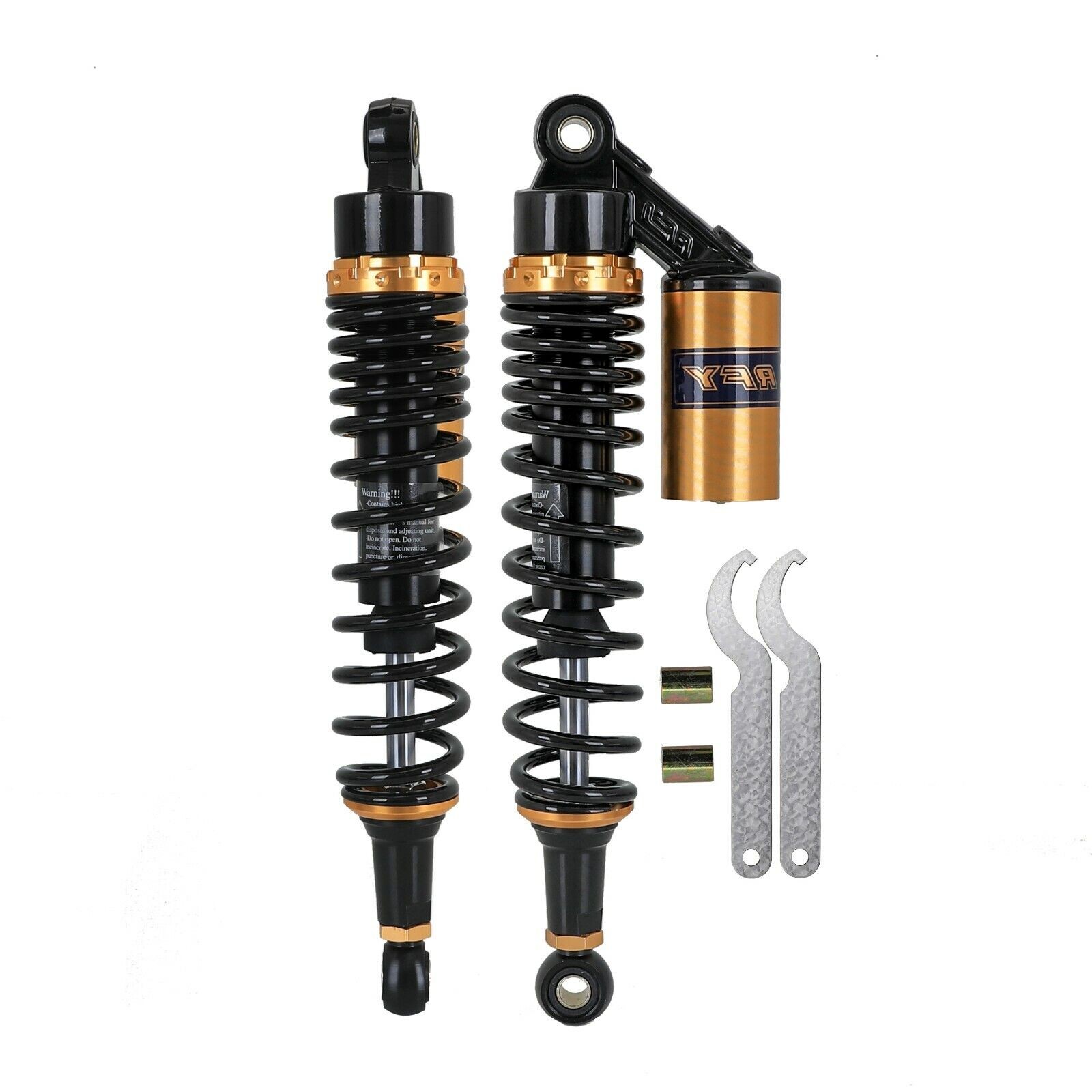 2pc 14″ 360mm Motorcycle Rear Air Shock Absorber for RFY ATV Go kart Trail Honda
