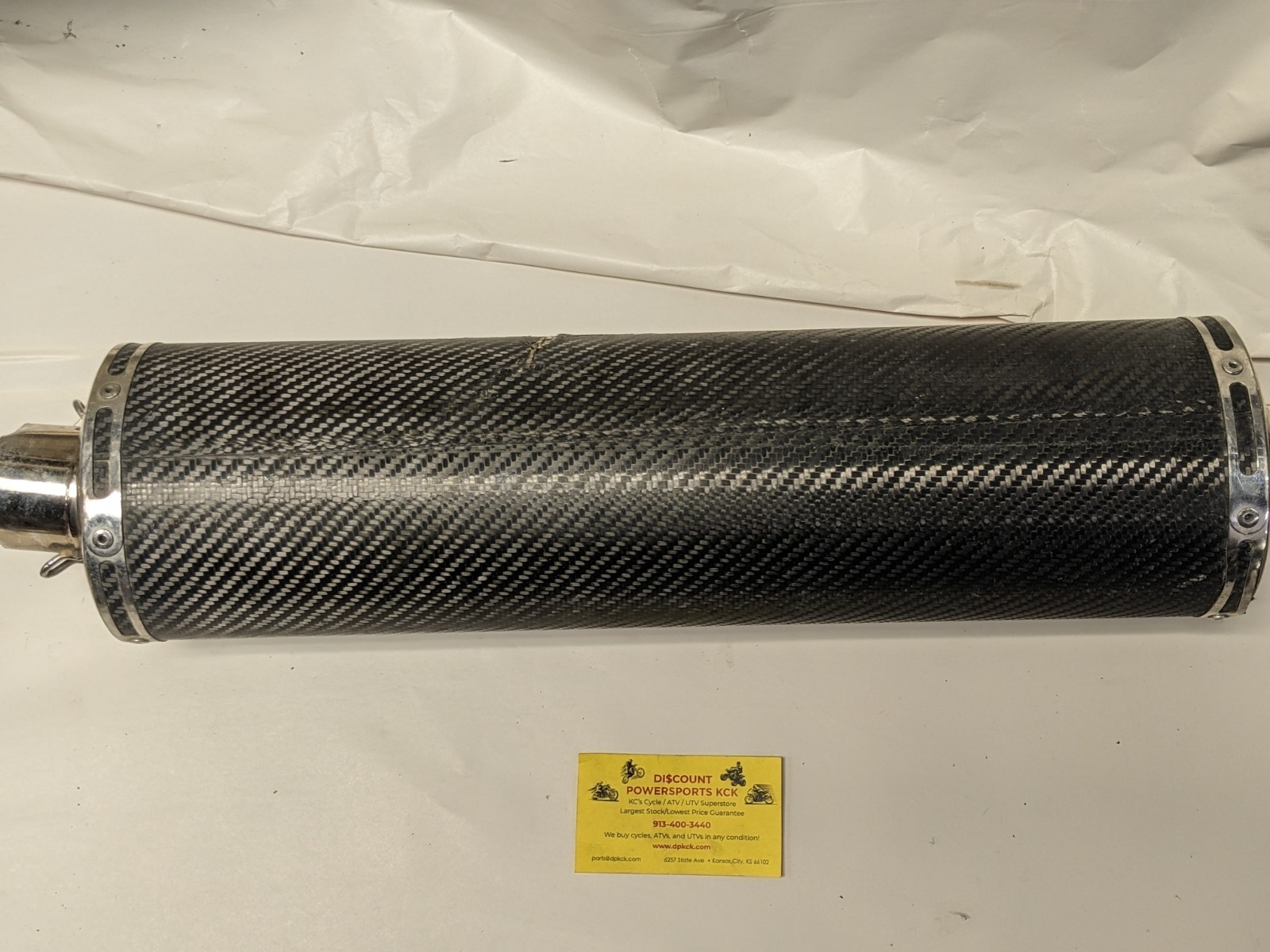 Jardine Sport bike Muffler Exhaust carbon fiber Used