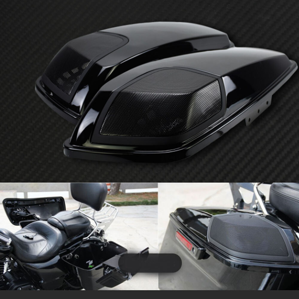 Hard Saddlebag w/ 6×9″ Speaker Lids For Harley Touring Electra Glide 2014-2022
