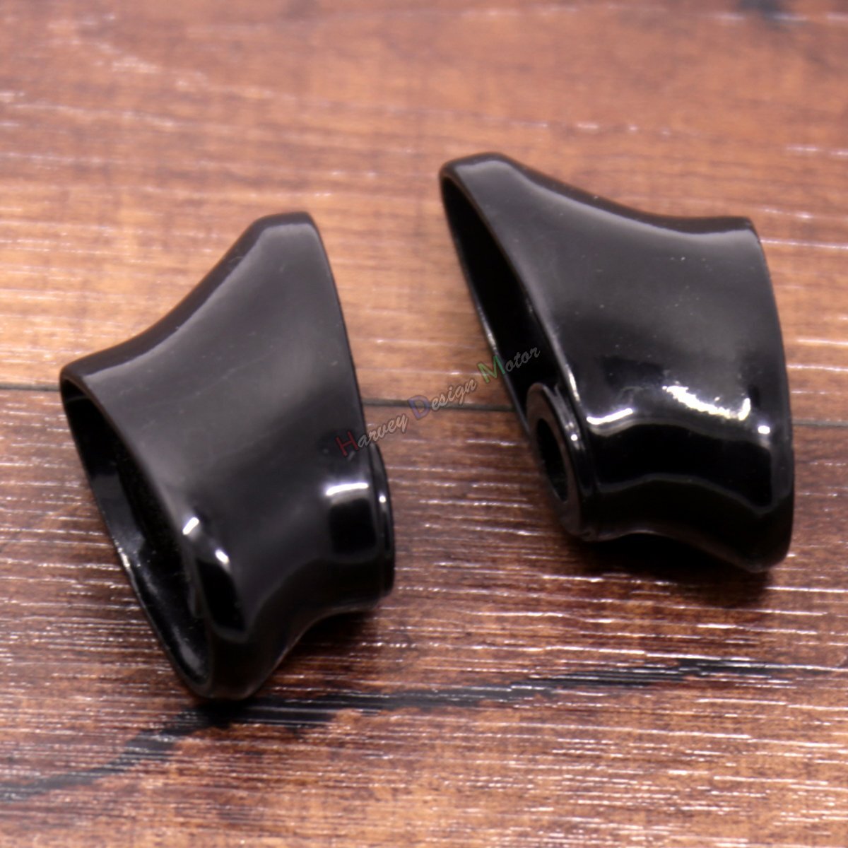 Gloss Black Short Turn Signal Kits For Harley Touring Dyna Sportster Softail