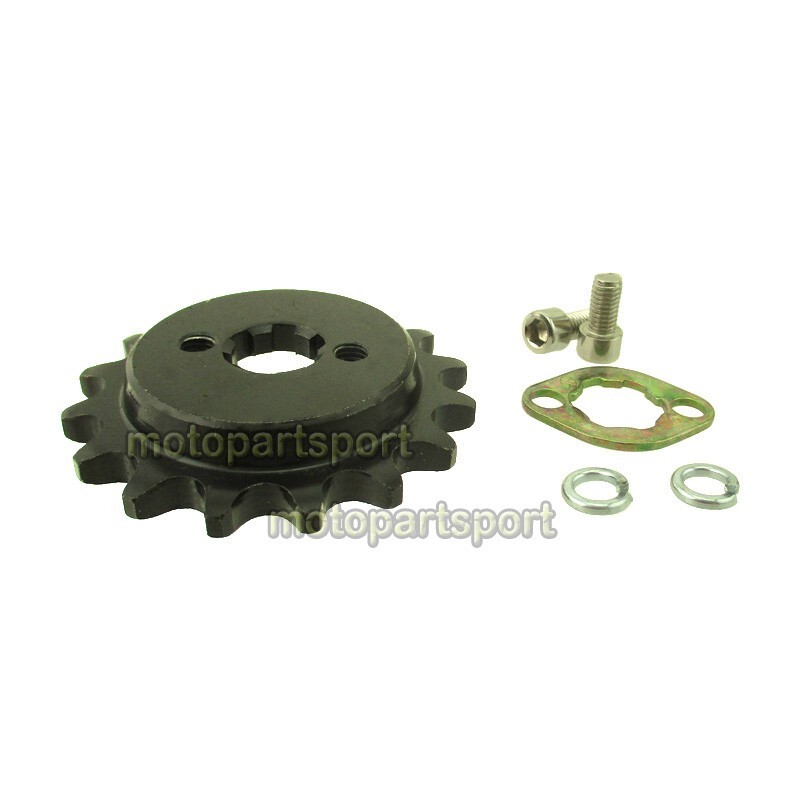 Offset Front Sprocket +7mm 420-16T-17mm For Honda Mini Trail Monkey Bike ZS190