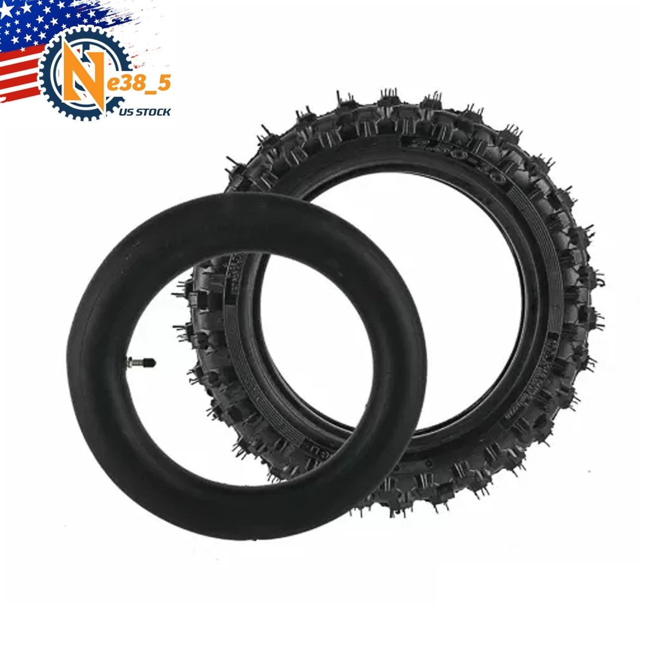 2.50 – 10″ Tire & Inner Tube For Honda CRF50F XR50R 2.50×10 2.5-10 Dirt Pit Bike
