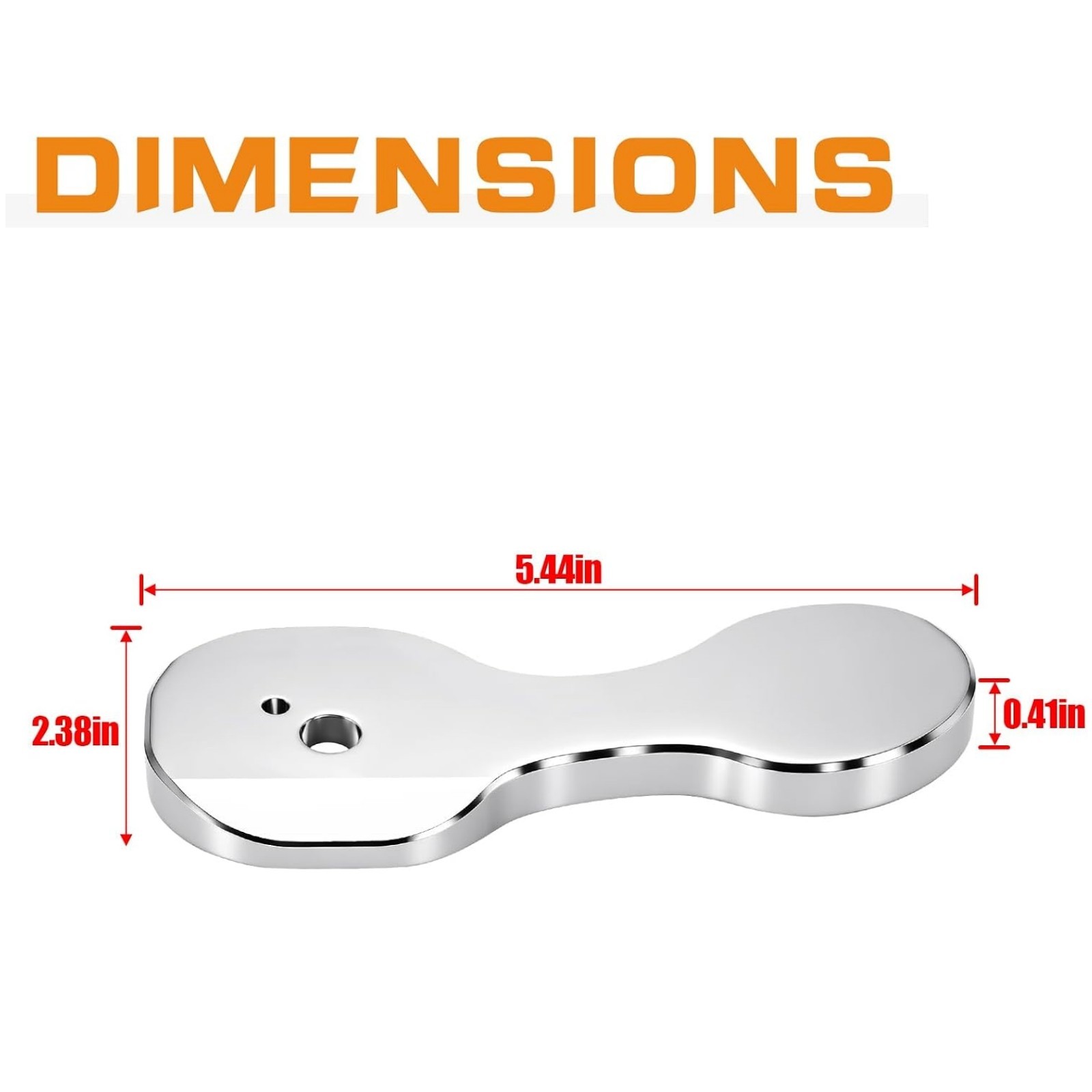 Mirror Bracket Adapter Rear View Mirror Spare Relocator Mount For Harley Touring