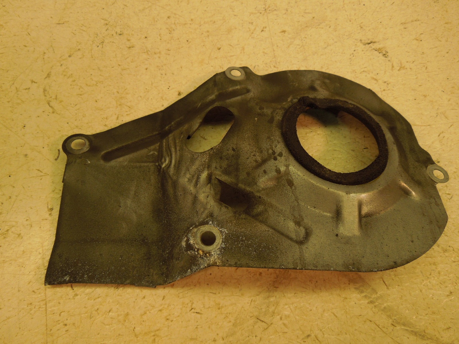 1986 honda helix HM537 trans belt cover cvt