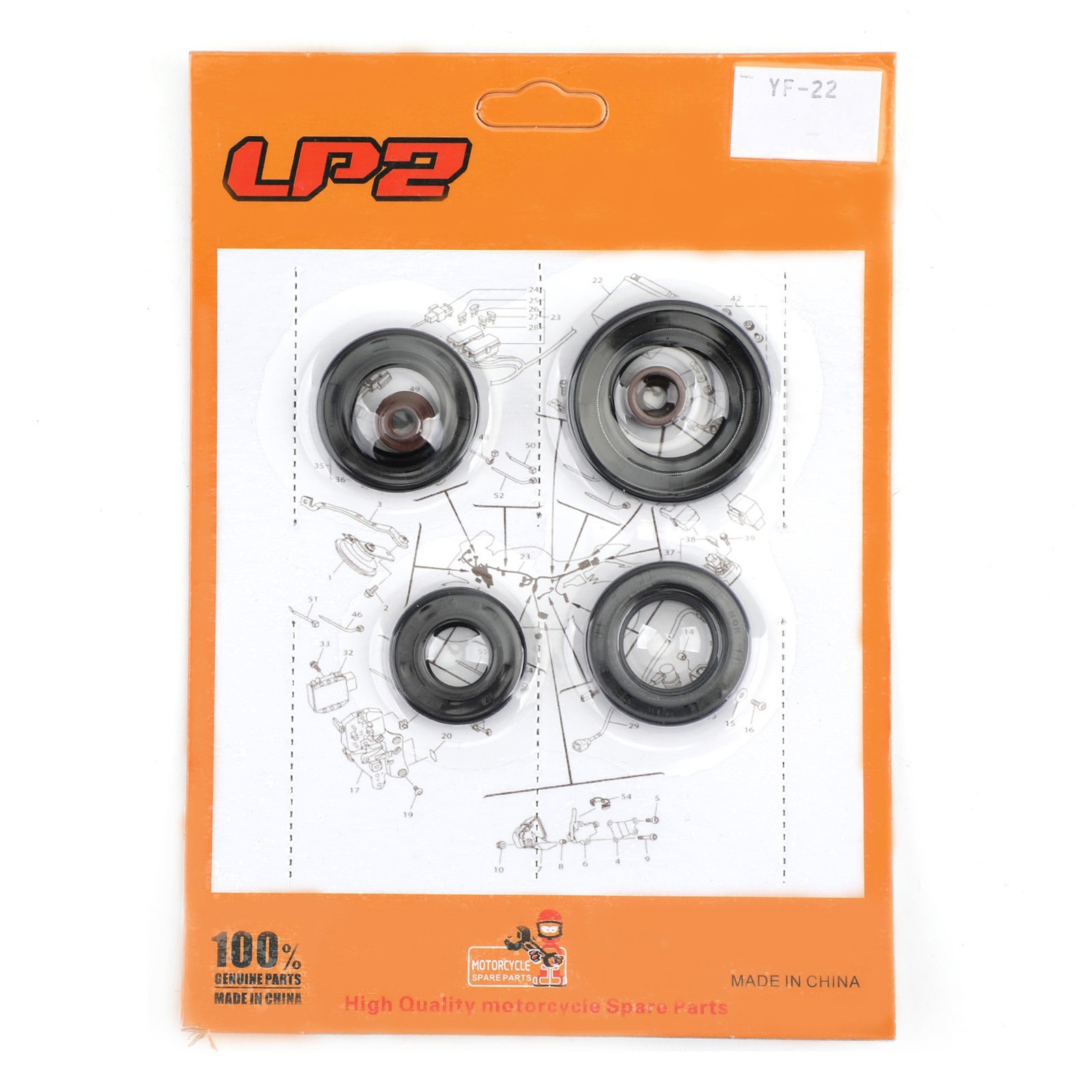 Engine Oil Seal Kit Set 6pcs Seals for Honda CRF100F XR100 XR100R XL100S 79-16⚙️