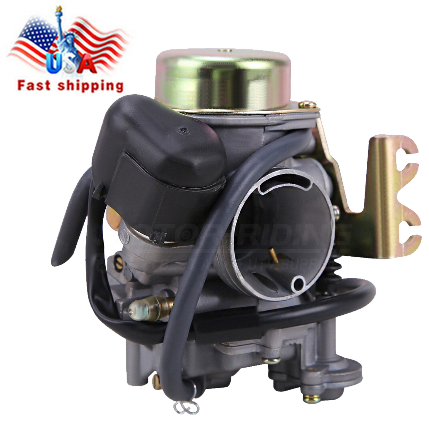 Racing CVK 30mm Carb Carburetor For Motorcycle ATV Scooter GY6 150 250 200CC