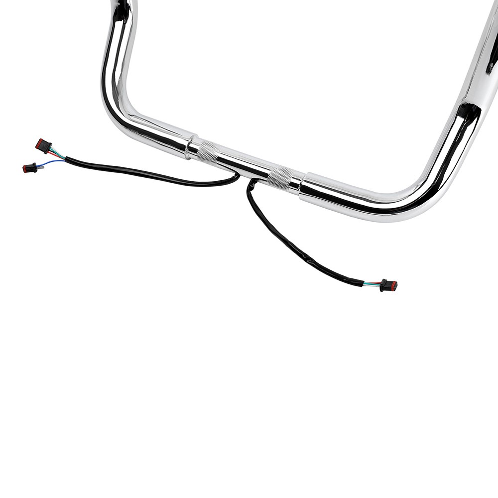 14″ Ape Meathook Pre-Wired Handlebars For Harley Ultra Limited Street Glide 14+