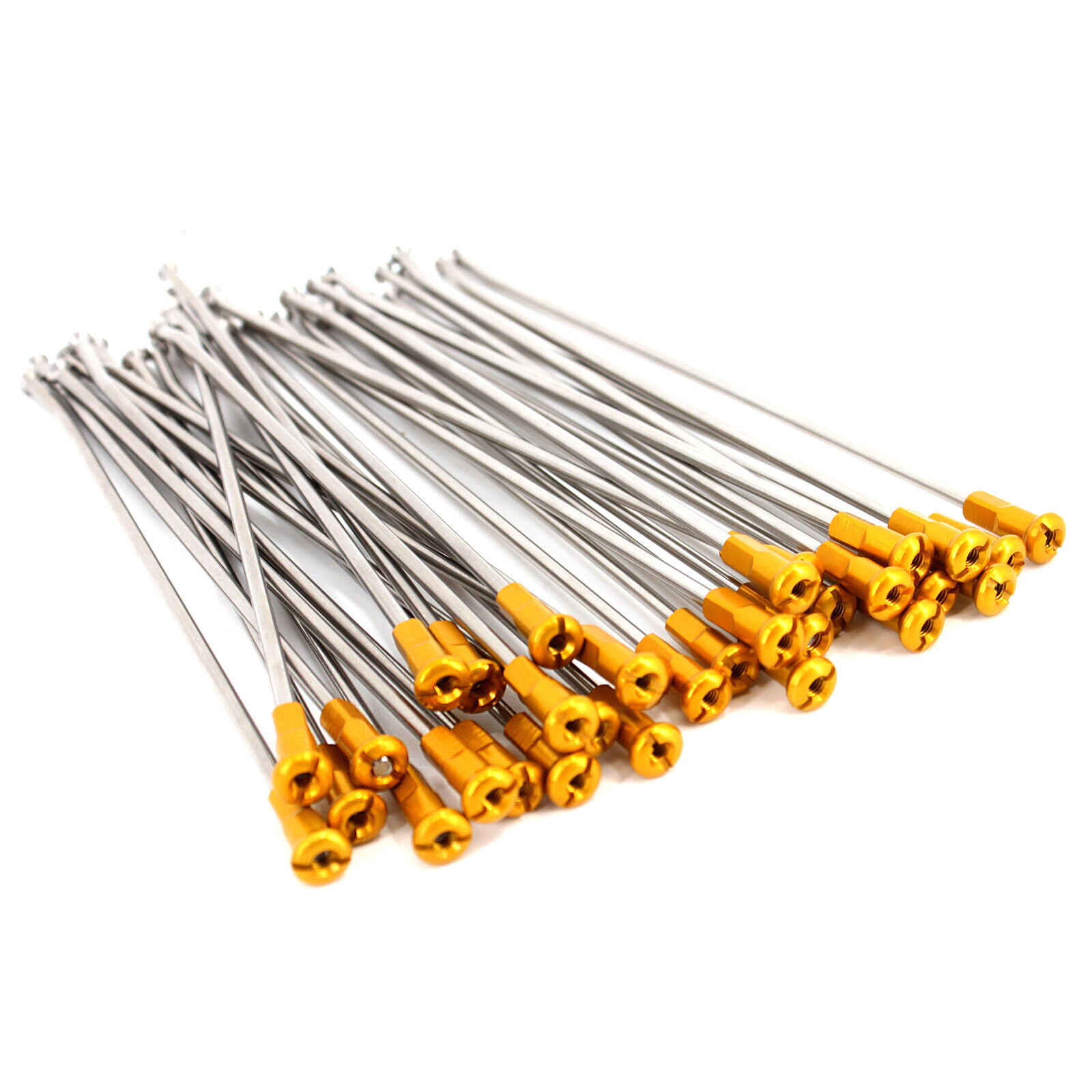 KKE 19″ Rear Spokes Kit Fit RMZ250 2005-2022 RMZ450 2007-2022 Gold Nipple 36pcs