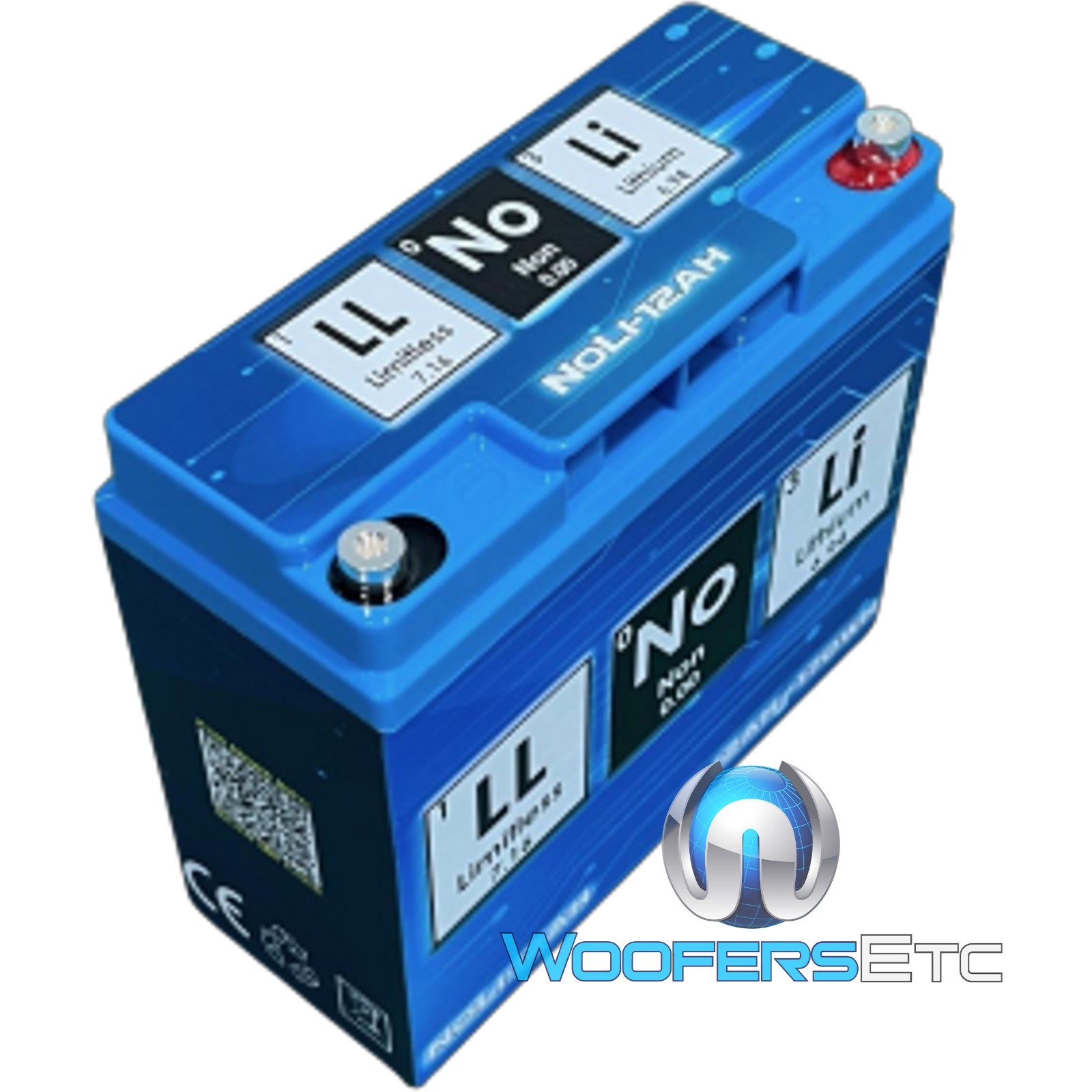 LIMITLESS LITHIUM NOLI-12AH SODIUM 7″ CASE 300A 4000W SUPER BATTERY