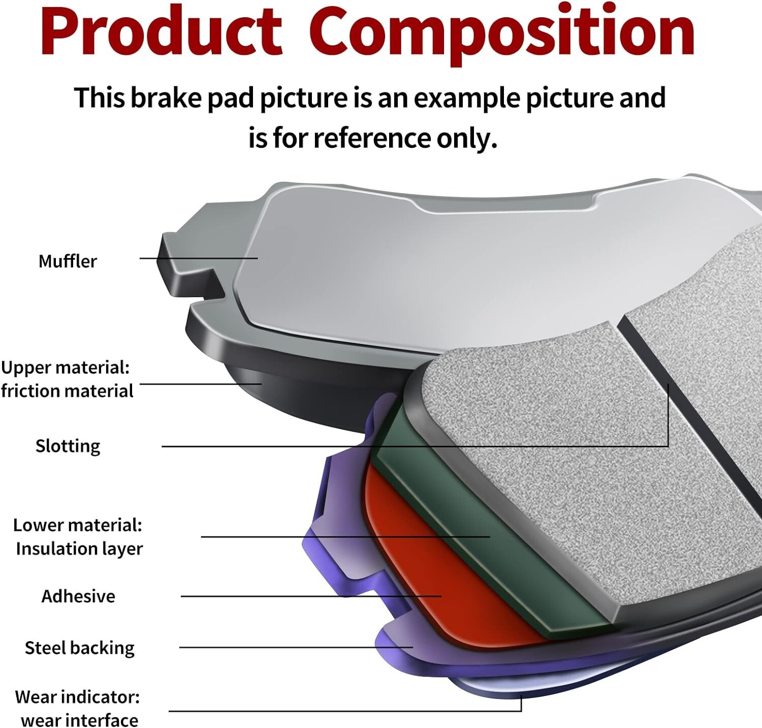 Rear High Performance Carbon Brake Pads For Harley Davidson 1 set