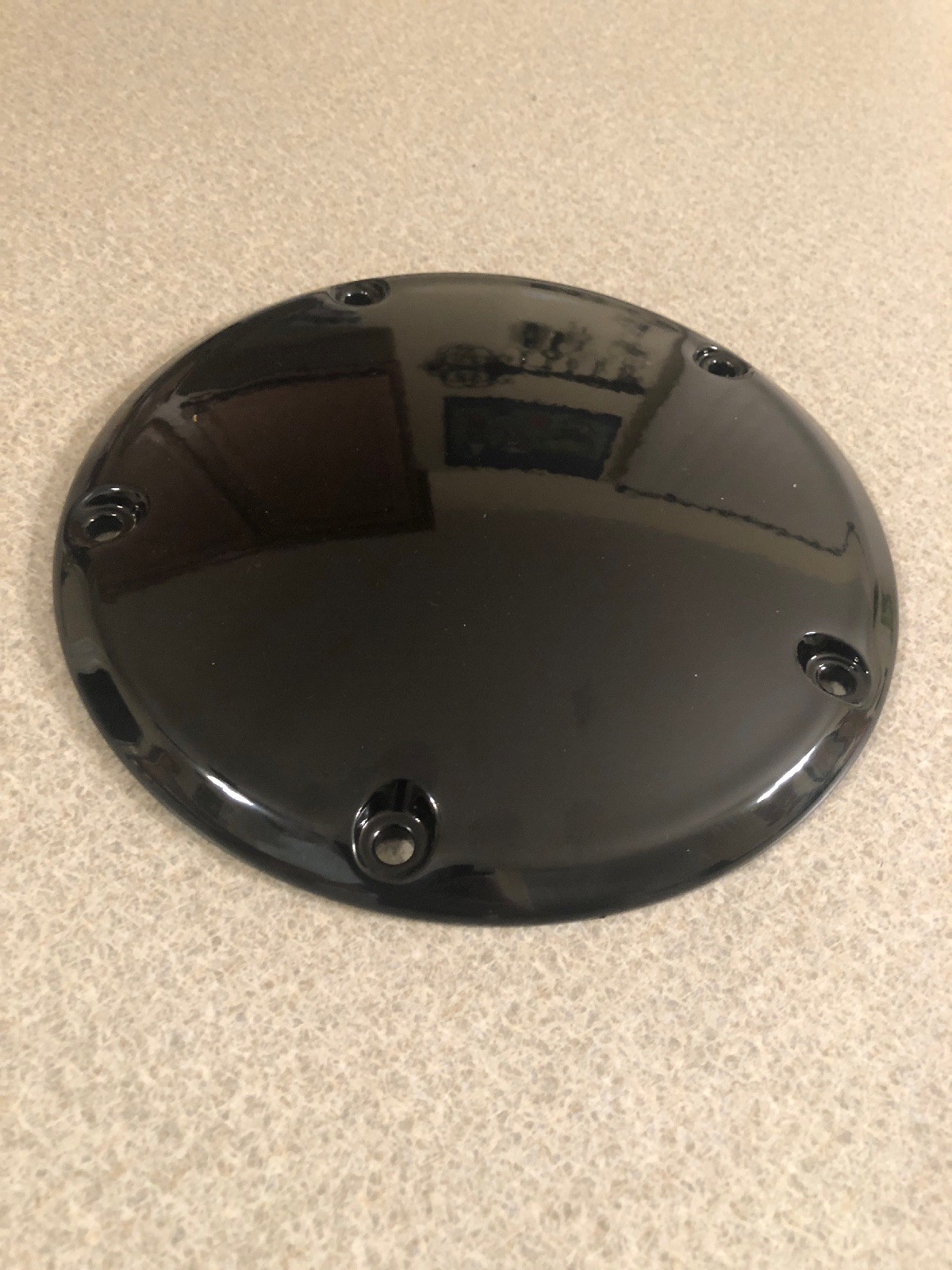 Genuine Harley Gloss Black 5 Hole Derby Cover Softail Touring Dyna 25415-99