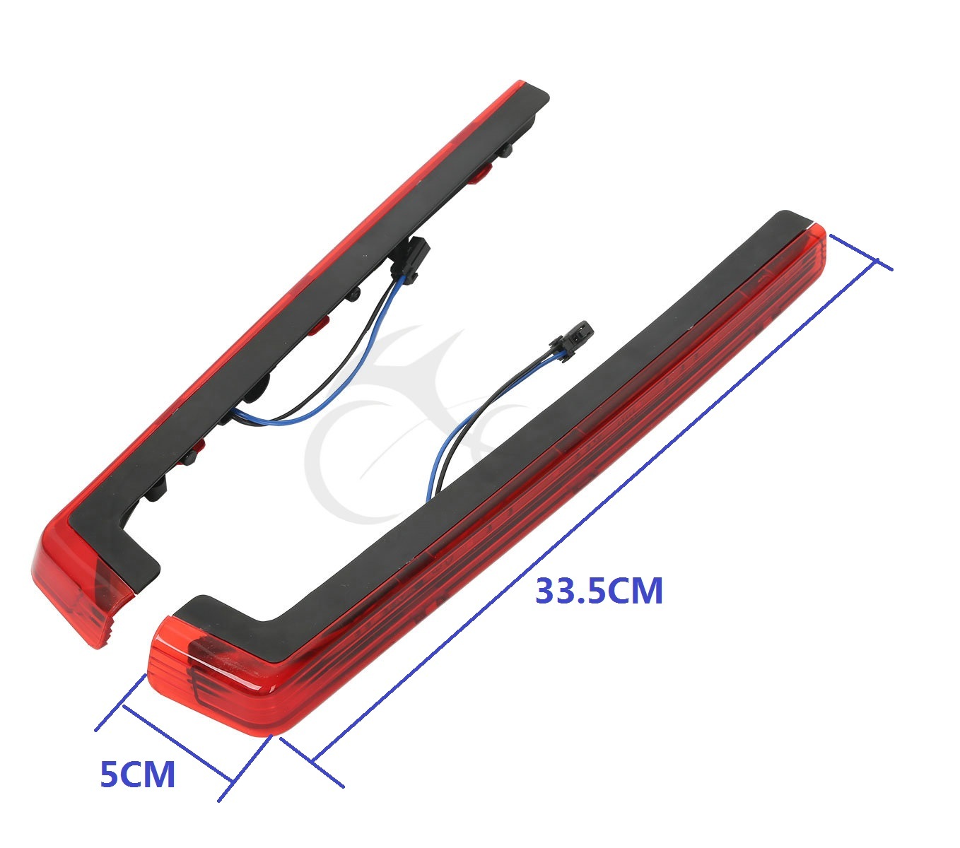 Pack Accent Side Marker Panel LED Light For Harley Tour Pak Touring 2006-2024 US
