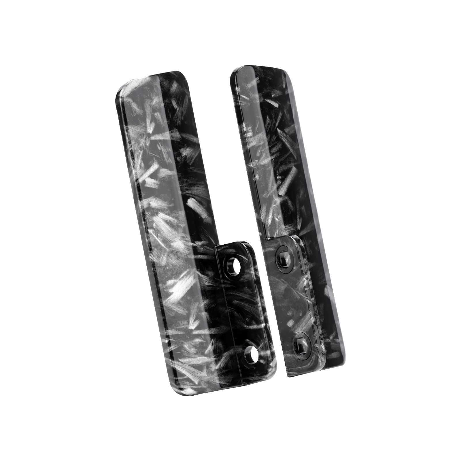 2X Forged Pattern Front Fork Lower Leg Covers For CVO Road Glide FLTRXSE 2023-25