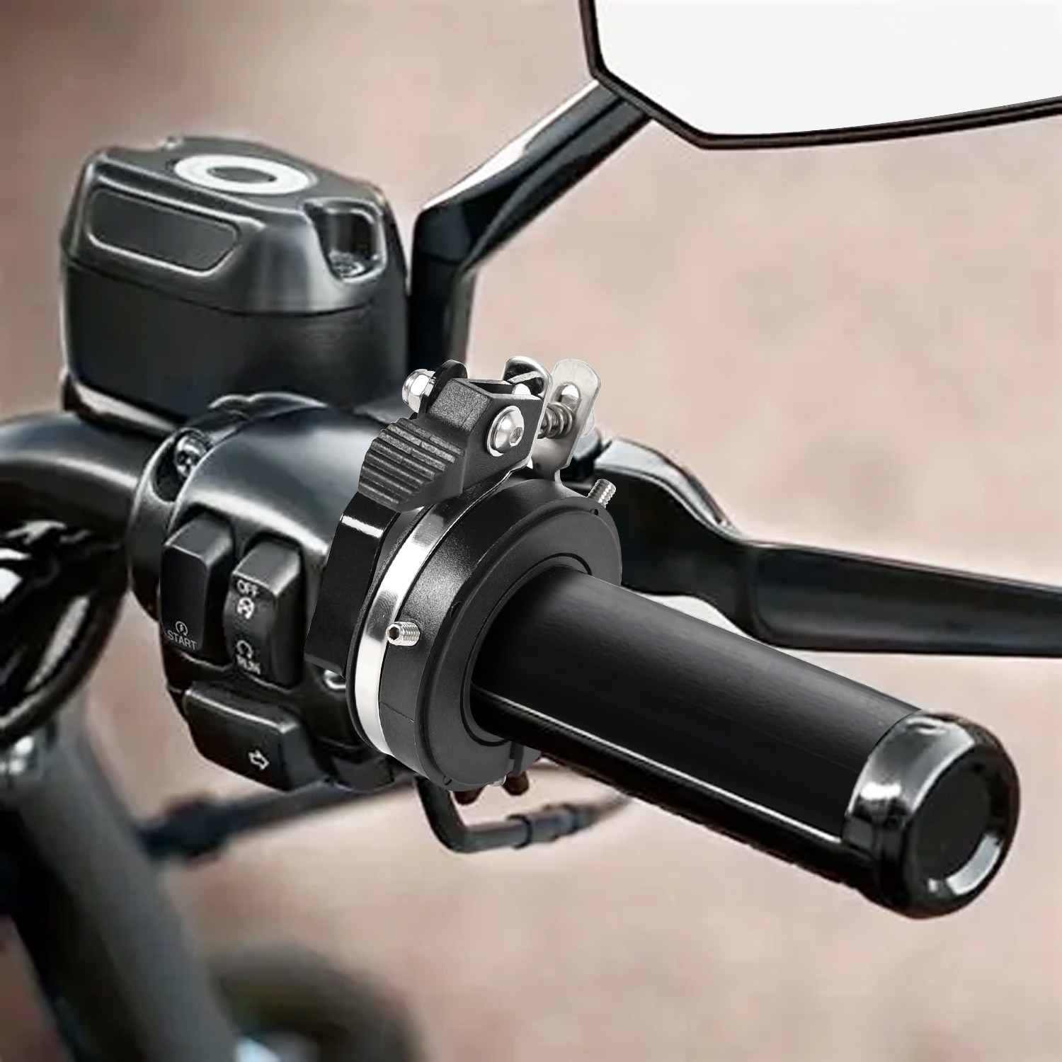 Motorcycle Cruise Control Throttle Lock Assist For Harley Touring Sportster Dyna