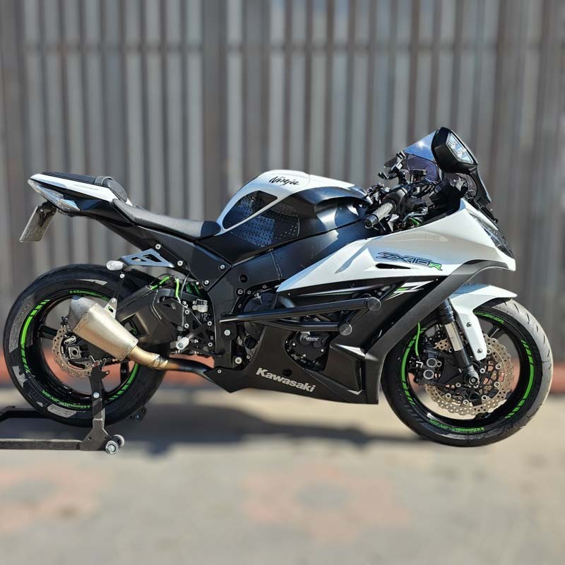 Crash Cage Engine Guard Bar Kawasaki ZX10R Ninja (2011-2015) Stunt Gymkhana