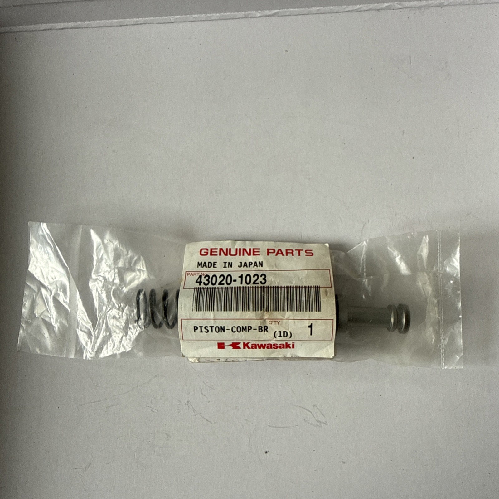 Kawasaki 43020-1023 Brake Piston Comp KZ650 KZ1000 KZ1100 KZ1300 KZ550 KZ750 NOS