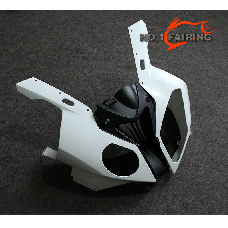 ABS Plastic Upper Fairing Nose Cowl for BMW S1000RR 2010-2014 2012 13 Unpainted