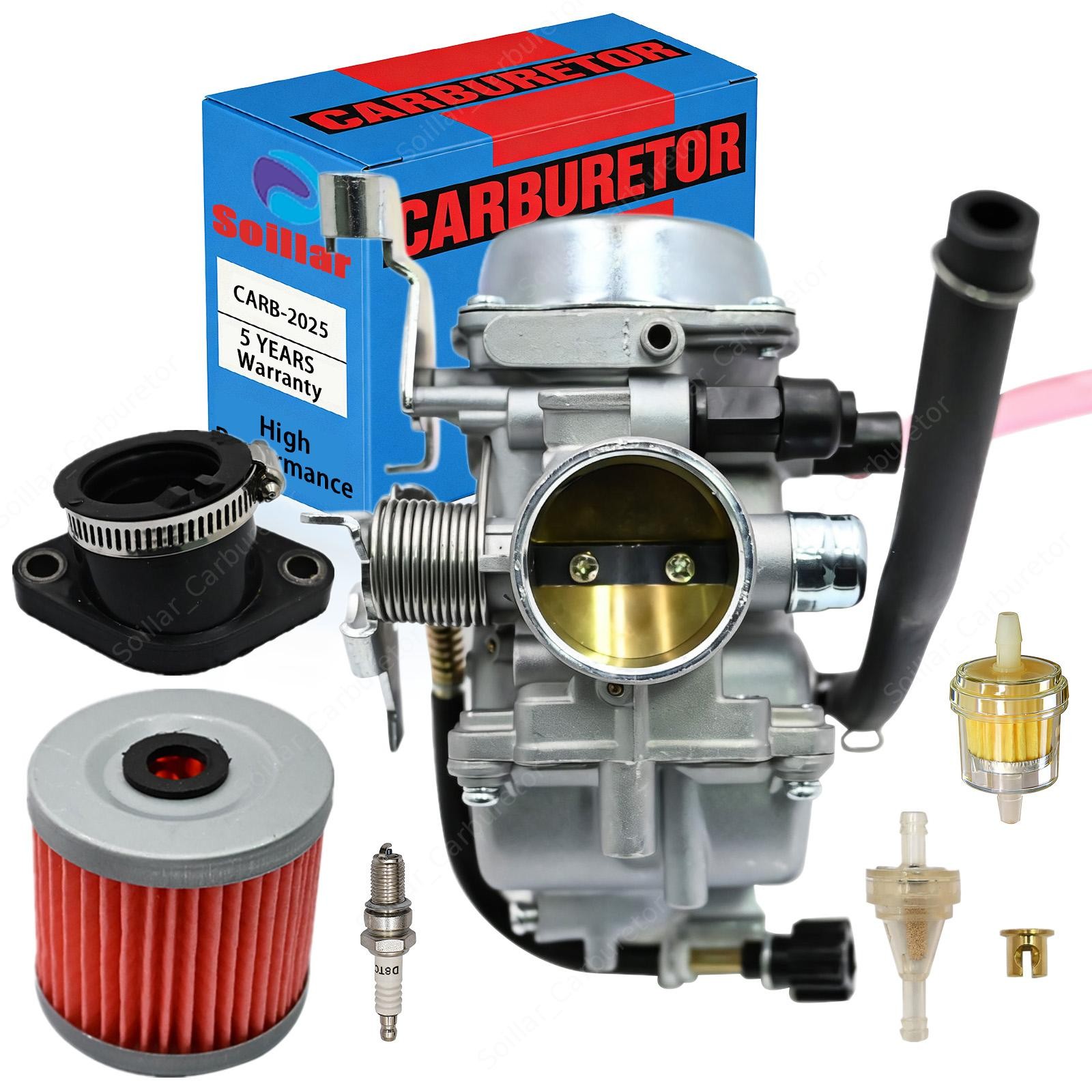 High Quality Carburetor With Kit For Kawasaki KLF300-B Bayou 300 2×4 1996-2004