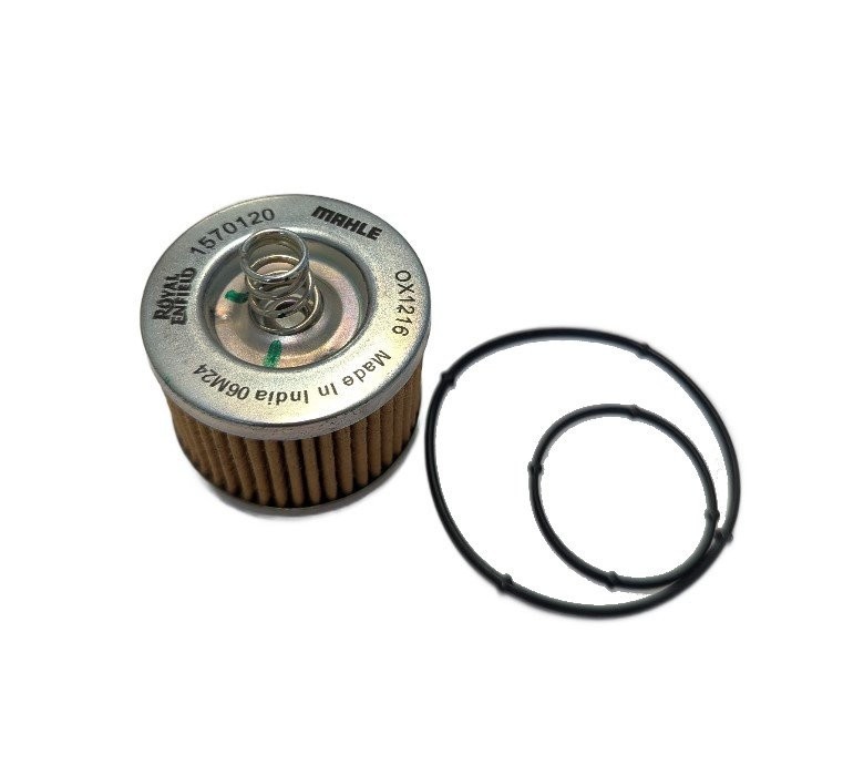 Genuine Royal Enfield Oil Filter Service Kit 500 KM Pack of 2 For Meteor 350cc