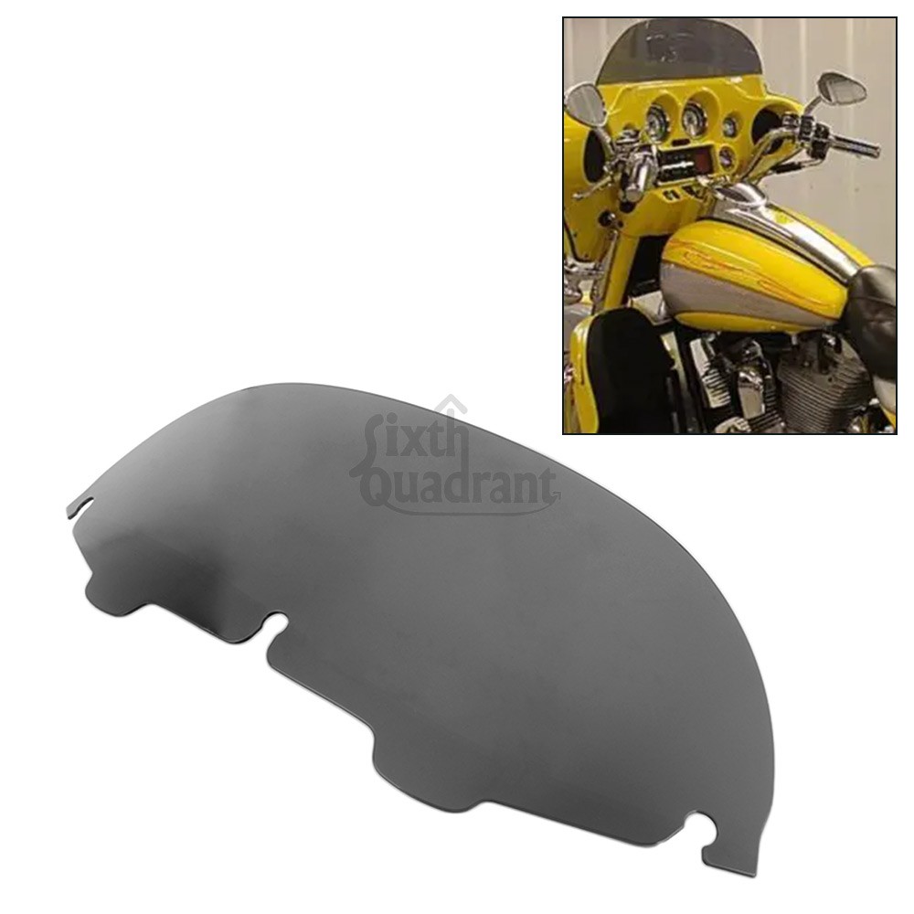 7″ Smoke Windshield Windscreen For Harley Touring Electra Street Glide 1996-2013