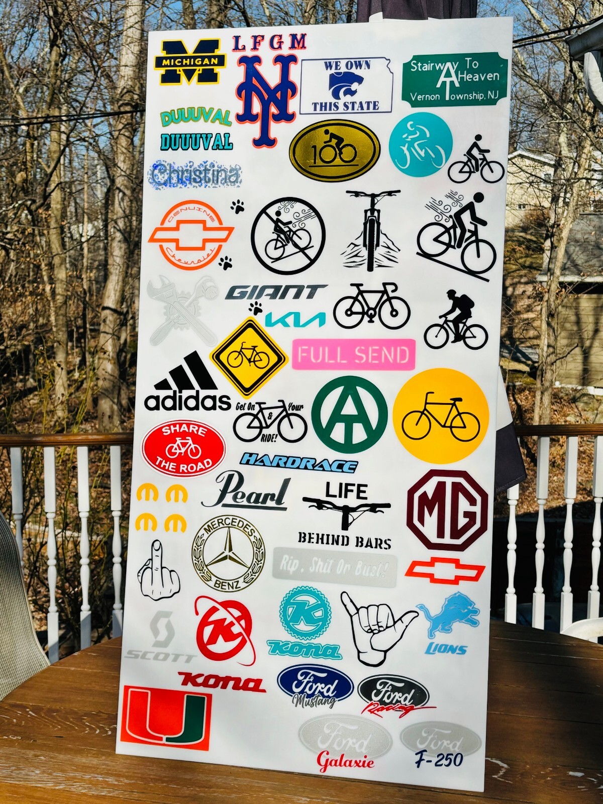 TWO SUZUKI Vinyl Decals Many Szs & Colors Avail FREE Ship