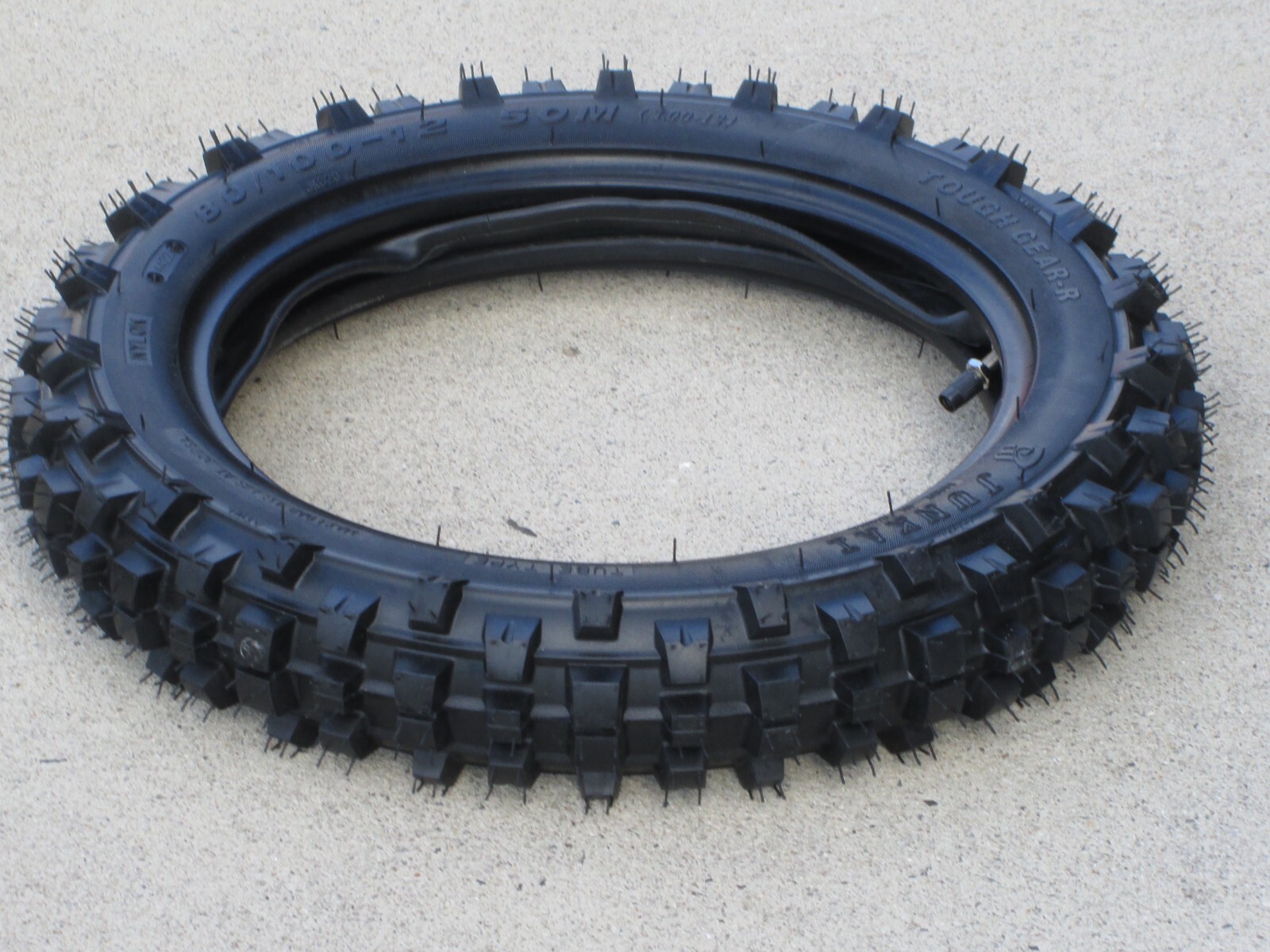 3.00-12 (80/100-12) TIRE + inner tube Trail Off Road Dirt Bike & PIT BIKE